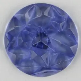 Echt Plexiglasknopf mit Edelsteinschliff mit Öse – Größe: 20mm – Farbe: lila – Art.Nr. 313733