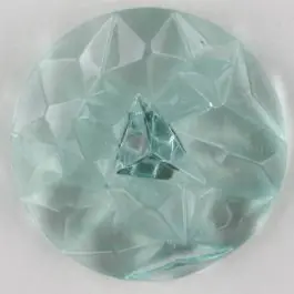 Plexiglasknopf mit Edelsteinschliff mit Öse – Größe: 20mm – Farbe: grün – Art.Nr. 313734 Top-Seller