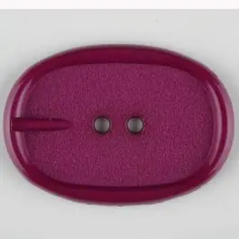 Polyamidknopf im Gürtelschnallenlook, 2-loch – Größe: 35mm – Farbe: lila – Art.Nr. 373709 Markenprodukt