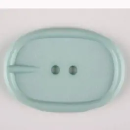 Solange Der Vorrat Reicht Polyamidknopf im Gürtelschnallenlook, 2-loch – Größe: 35mm – Farbe: grün – Art.Nr. 373710