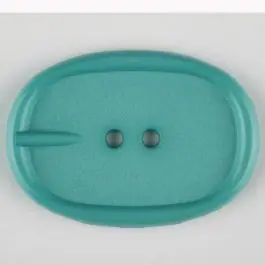 Heute Kaufen Polyamidknopf im Gürtelschnallenlook, 2-loch – Größe: 35mm – Farbe: grün – Art.Nr. 373711