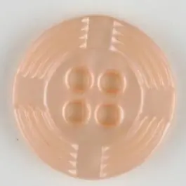 Polyamidknopf, breiter Rand, mit unterbrochenen Rillen durchzogen, rund, 4 loch – Größe: 13mm – Farbe: pink – Art.Nr. 214711 Nur Für Kurze Zeit