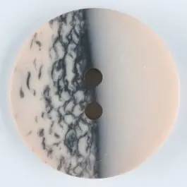 Sichere Zahlung Polyesterknopf, eine Hälfte marmoriert, die andere uni, rund, 2 loch – Größe: 23mm – Farbe: pink – Art.Nr. 344707