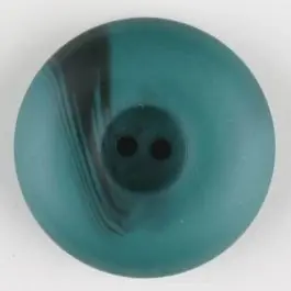 Polyesterknopf mit Wulstrand und dunklem Pinselstrich, rund, 2 loch – Größe: 18mm – Farbe: grün – Art.Nr. 314720 Kracherpreis