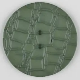 Polyamidknopf mit interessantem Reptilienmuster, 2-loch – Größe: 23mm – Farbe: grün – Art.Nr. 313709 Rabatt