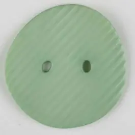 Polyamidknopf schräg schraffiert, 2-loch – Größe: 25mm – Farbe: grün – Art.Nr. 313724 Weltweiter Versand