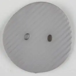 Direktkauf Polyamidknopf schräg schraffiert, 2-loch – Größe: 25mm – Farbe: grau – Art.Nr. 313713