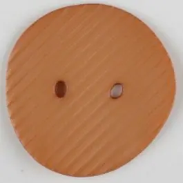 Polyamidknopf schräg schraffiert, 2-loch – Größe: 25mm – Farbe: beige – Art.Nr. 313715 Super-Preis