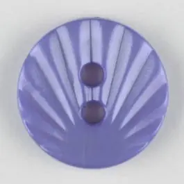 Limited Edition Polyamidknopf mit strahlenförmigem Dekor, 2-loch – Größe: 13mm – Farbe: lila – Art.Nr. 213713