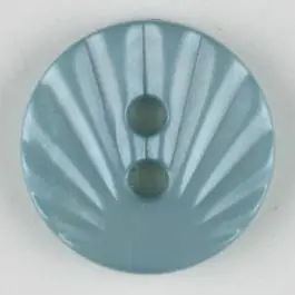 Polyamidknopf mit strahlenförmigem Dekor, 2-loch – Größe: 13mm – Farbe: grün – Art.Nr. 213719 Expressversand