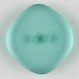 Polyesterknopf quadratisch mit abgerundeten Ecken, 2 Loch – Größe: 20mm – Farbe: grün – Art.Nr. 333716 Top-Seller