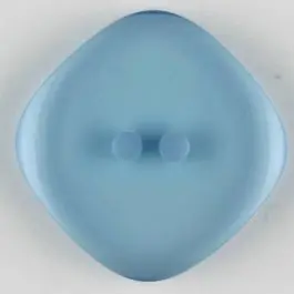 Mengenrabatt Polyesterknopf quadratisch mit abgerundeten Ecken, 2 Loch – Größe: 23mm – Farbe: blau – Art.Nr. 343702