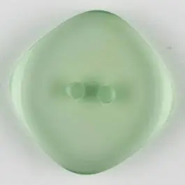 Polyesterknopf quadratisch mit abgerundeten Ecken, 2 Loch – Größe: 23mm – Farbe: grün – Art.Nr. 343705 Solange Der Vorrat Reicht