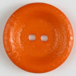 Polyamidknopf, glänzend unruhige Oberfläche, 2-loch – Größe: 34mm – Farbe: orange – Art.Nr. 372707 Super-Preis