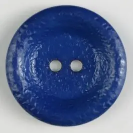 Begrenztes Angebot Polyamidknopf, glänzend unruhige Oberfläche, 2-loch – Größe: 25mm – Farbe: blau – Art.Nr. 312702