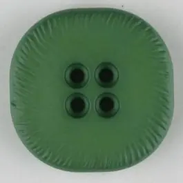 Jetzt Zugreifen Polyamidknopf, viereckig, 4-Löcher optisch dunkler abgesetzt – Größe: 23mm – Farbe: grün – Art.Nr. 312713