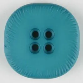 Polyamidknopf, viereckig, 4-Löcher optisch dunkler abgesetzt – Größe: 23mm – Farbe: grün – Art.Nr. 312712 Heißes Angebot