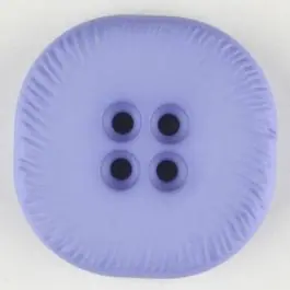 Polyamidknopf, viereckig, 4-Löcher optisch dunkler abgesetzt – Größe: 32mm – Farbe: lila – Art.Nr. 372711 Neu Im Sortiment