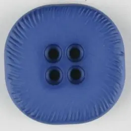 Polyamidknopf, viereckig, 4-Löcher optisch dunkler abgesetzt – Größe: 32mm – Farbe: blau – Art.Nr. 372710 Jetzt Kaufen