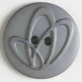 Online Kaufen Polyamidknopf mit Löchern – Größe: 32mm – Farbe: grau – Art.Nr. 378608