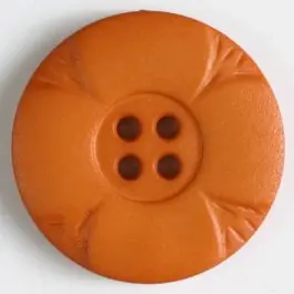 Polyamidknopf mit Löchern – Größe: 28mm – Farbe: orange – Art.Nr. 348640 Meistverkauft