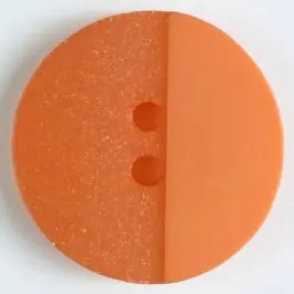 Gratis Versand Polyesterknopf mit Löchern – Größe: 23mm – Farbe: orange – Art.Nr. 341090