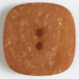 Heute Kaufen Polyesterknopf mit Löchern – Größe: 25mm – Farbe: braun – Art.Nr. 370633