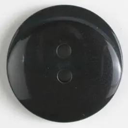 Zertifiziert Polyesterknopf rund – Größe: 15mm – Farbe: grau – Art.Nr. 270807