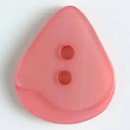 Polyesterknopf Dreiecksform – Größe: 25mm – Farbe: pink – Art.Nr. 370618 Online Kaufen