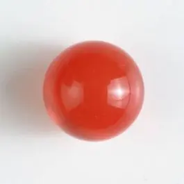 Beliebt Polyester-Kugelknopf mit Öse – Größe: 10mm – Farbe: rot – Art.Nr. 191078