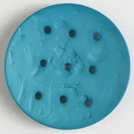 Preisreduziert Polyamidknopf rund mit 9 Löchern zur Individualisierung mit Garn – Größe: 45mm – Farbe: grün – Art.Nr. 390291