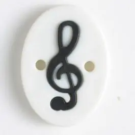 Zweiteiliger Polamidknopf mit Löchern – Größe: 25mm – Farbe: weiss – Art.Nr. 330823 Top-Qualität