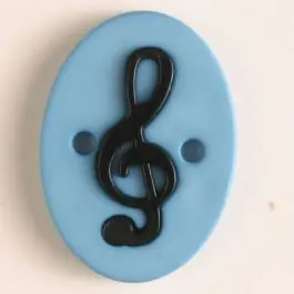 Zweiteiliger Polamidknopf mit Löchern – Größe: 25mm – Farbe: blau – Art.Nr. 330825 Weltweiter Versand