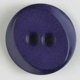 Polyamidknopf rund mit ovalem Einsatz mit 2 Löchern – Größe: 30mm – Farbe: lila – Art.Nr. 347622 Nur Heute
