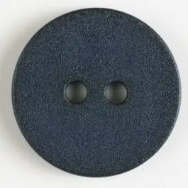 Polyamidknopf schlicht mit angerauter Oberfläche mit 2 Löchern – Größe: 30mm – Farbe: marineblau – Art.Nr. 341057 Kostenloser Versand