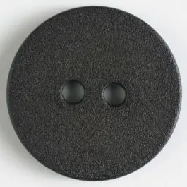Polyamidknopf schlicht mit angerauter Oberfläche mit 2 Löchern – Größe: 20mm – Farbe: braun – Art.Nr. 267603 Neue Ware