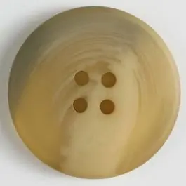 Zertifiziert Polyesterknopf mit auffälliger Marmorstruktur mit 4 Löchern – Größe: 19mm – Farbe: beige – Art.Nr. 330809