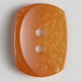 Kunststoffknopf asymmetrisch oval, 2 Loch – Größe: 18mm – Farbe: orange – Art.Nr. 251508 Top-Angebot