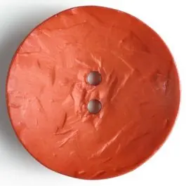 Sichere Zahlung Modeknopf rund, Strukturoberfläche, 2 Loch -Größe: 60mm – Farbe: orange – Art.Nr. 410042