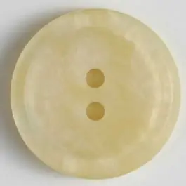 Kunststoffknopf marmoriert mit breitem Rand, 2 Loch – Größe: 20mm – Farbe: gelb – Art.Nr. 270498 Großhandel