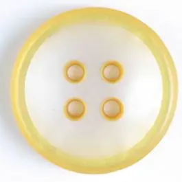 Kostenloser Versand 4-loch Kunststoffknopf – Größe: 28mm – Farbe: gelb – Art.Nr. 370344