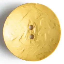 Modeknopf rund, Strukturoberfläche, 2 Loch -Größe: 60mm – Farbe: gelb – Art.Nr. 410041 Heißes Angebot