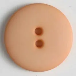 Modeknopf schlicht, matt, 2 Loch – Größe: 23mm – Farbe: orange – Art.Nr. 221169 Must-Have