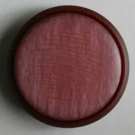 schöner Kunststoffknopf mit schmalem Rand – Größe: 25mm – Farbe: rot – Art.Nr. 330304 Top-Angebot