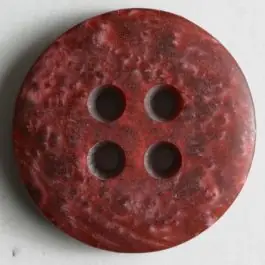 Kracherpreis Kunststoffknopf mit unruhiger Oberfläche – Größe: 25mm – Farbe: rot – Art.Nr. 290131