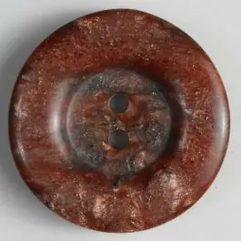 Kostenloser Rückversand Kunststoffknopf marmoriert mit Wulstrand -: 34mm – Farbe: rot – Art.Nr. 370254