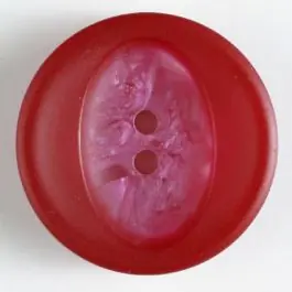 Nur Für Kurze Zeit Polyesterknopf mit Marmorierung – Größe: 34mm – Farbe: rot – Art.Nr. 400121