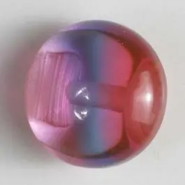 Rabatt auffallender halbtransparenter Kugelknopf – Größe: 13mm – Farbe: pink – Art.Nr. 221209