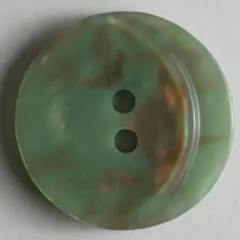 Kunststoffknopf mit schöner Marmorzeichnung – Größe: 23mm – Farbe: grün – Art.Nr. 300445 Zertifiziert