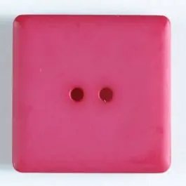Sale Kunststoffknopf, schlicht quadratisch – Größe: 25mm – Farbe: pink – Art.Nr. 318506